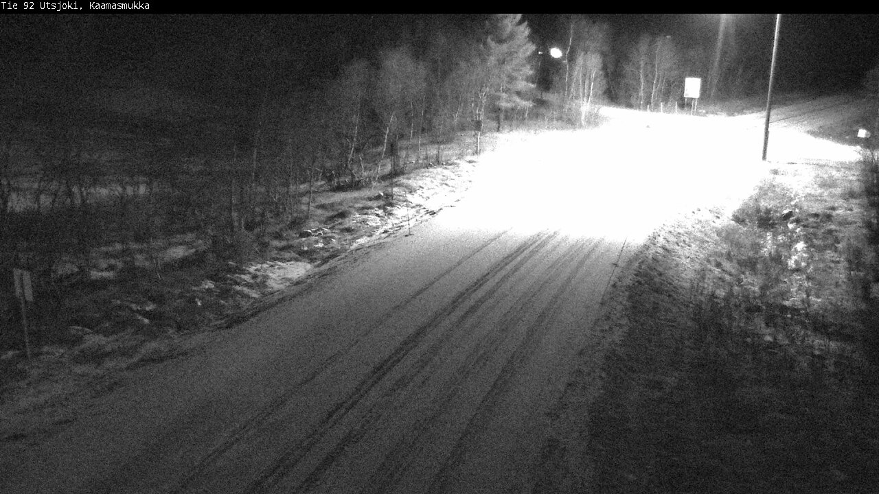 Kelikamerat Kuva Tie 92 Utsjoki, Kaamasmukka, Utsjoki, Lappi