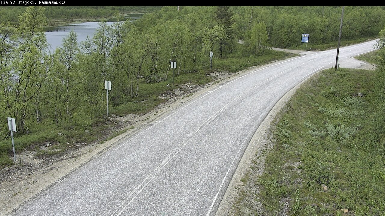 Kelikamerat Kuva Tie 92 Utsjoki, Kaamasmukka, Utsjoki, Lappi