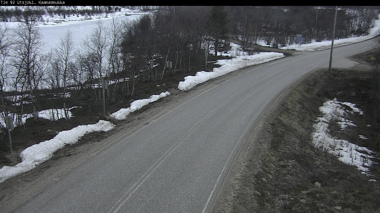 Weather Camera Image Road 92 Utsjoki, Kaamasmukka, Utsjoki, Lappi