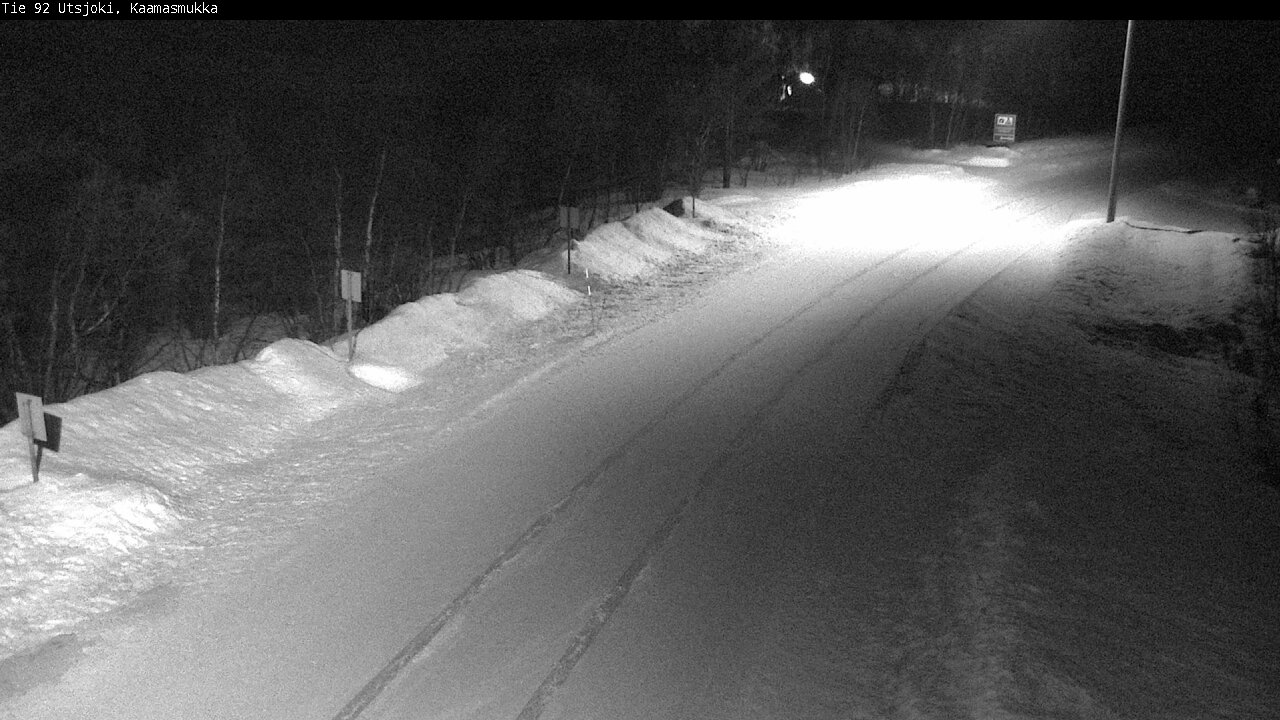 Kelikamerat Kuva Tie 92 Utsjoki, Kaamasmukka, Utsjoki, Lappi