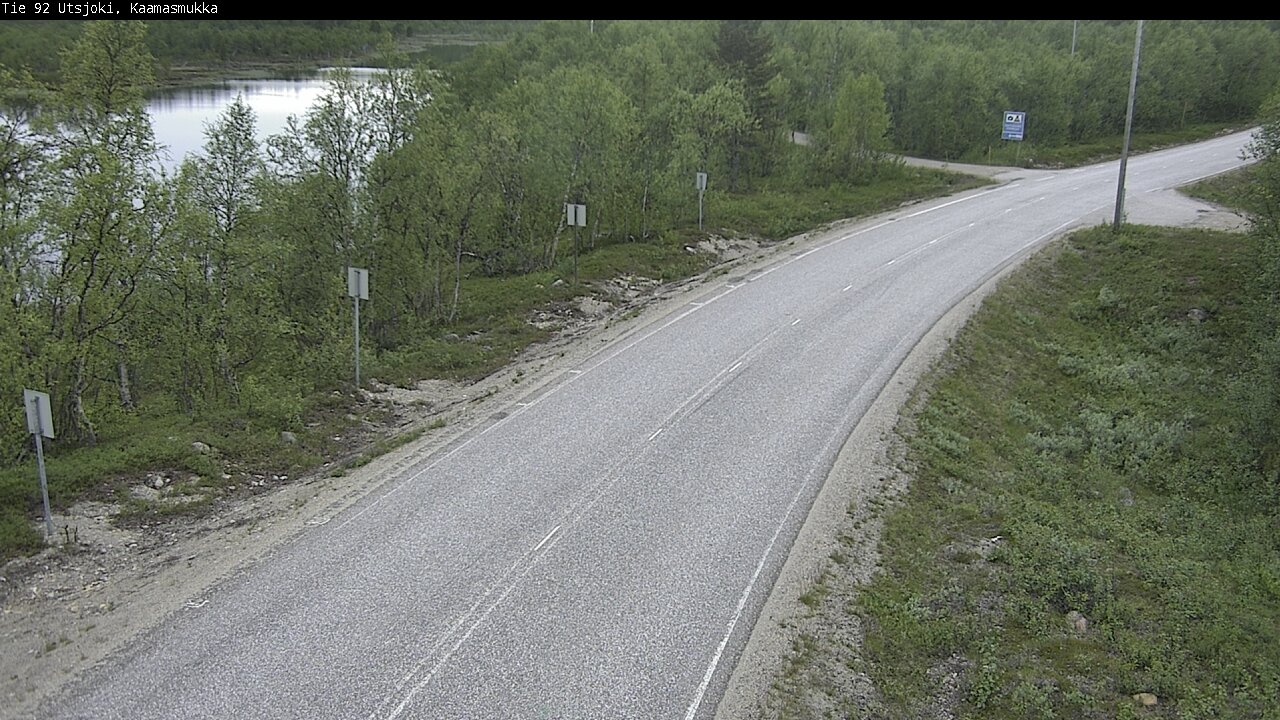 Kelikamerat Kuva Tie 92 Utsjoki, Kaamasmukka, Utsjoki, Lappi