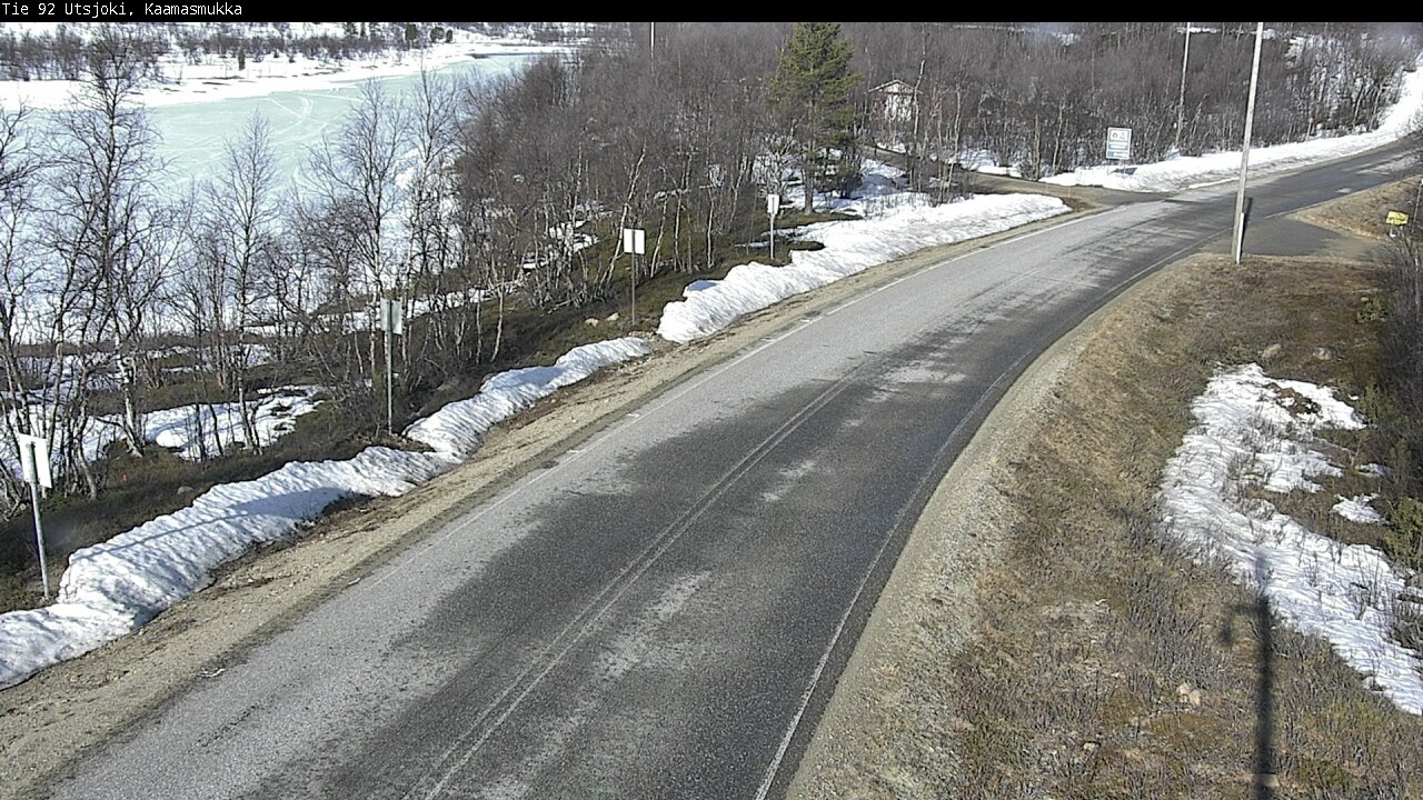 Weather Camera Image Väg 92 Utsjoki, Kaamasmukka, Utsjoki, Lappi
