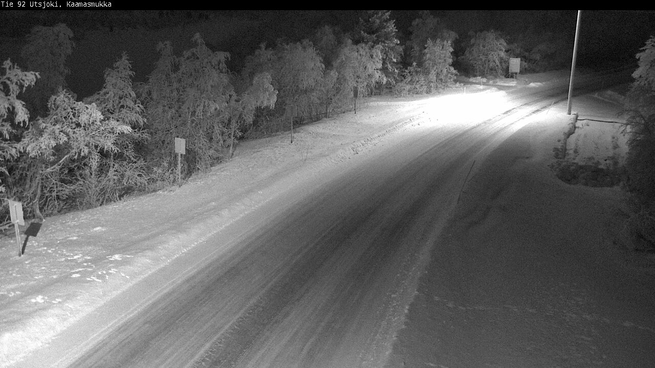 Kelikamerat Kuva Tie 92 Utsjoki, Kaamasmukka, Utsjoki, Lappi