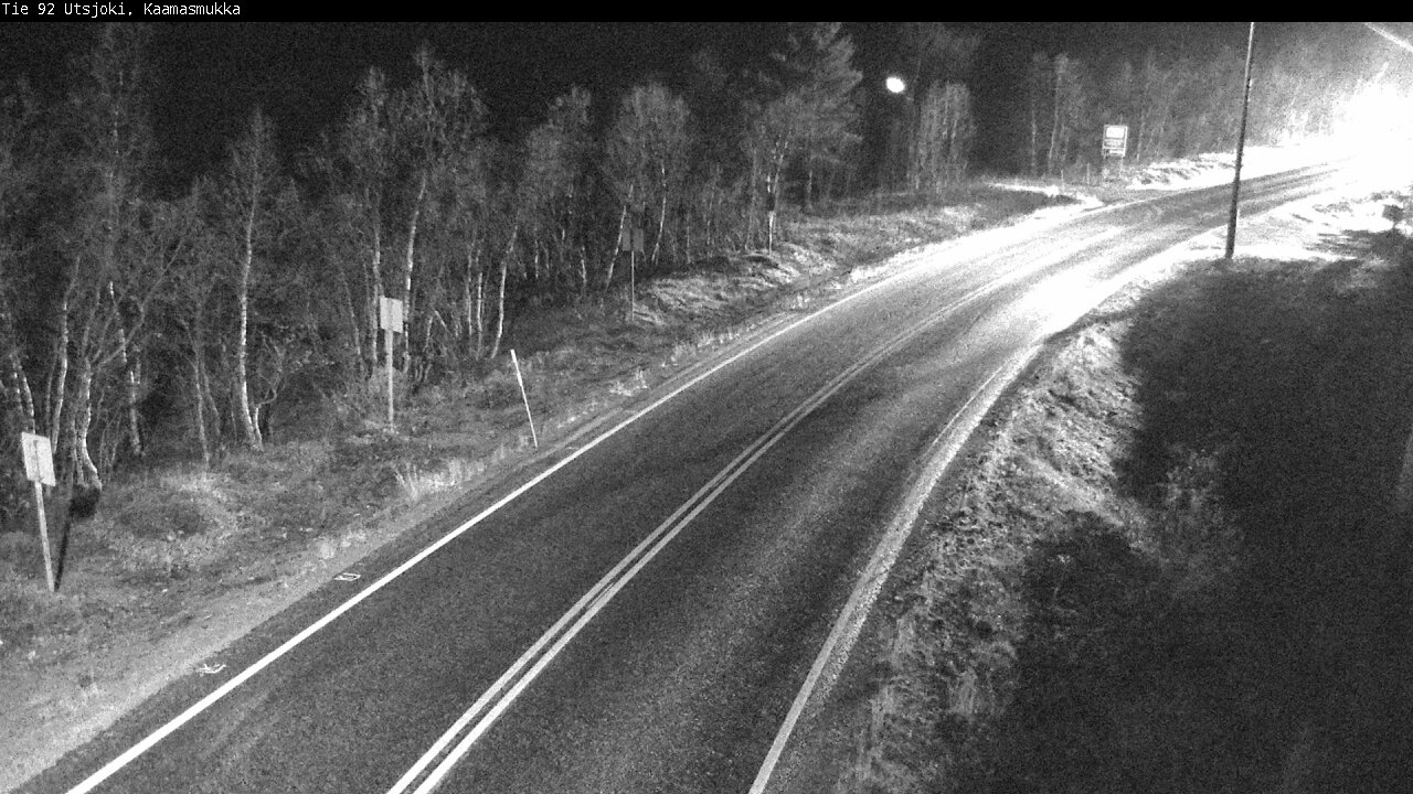 Kelikamerat Kuva Tie 92 Utsjoki, Kaamasmukka, Utsjoki, Lappi