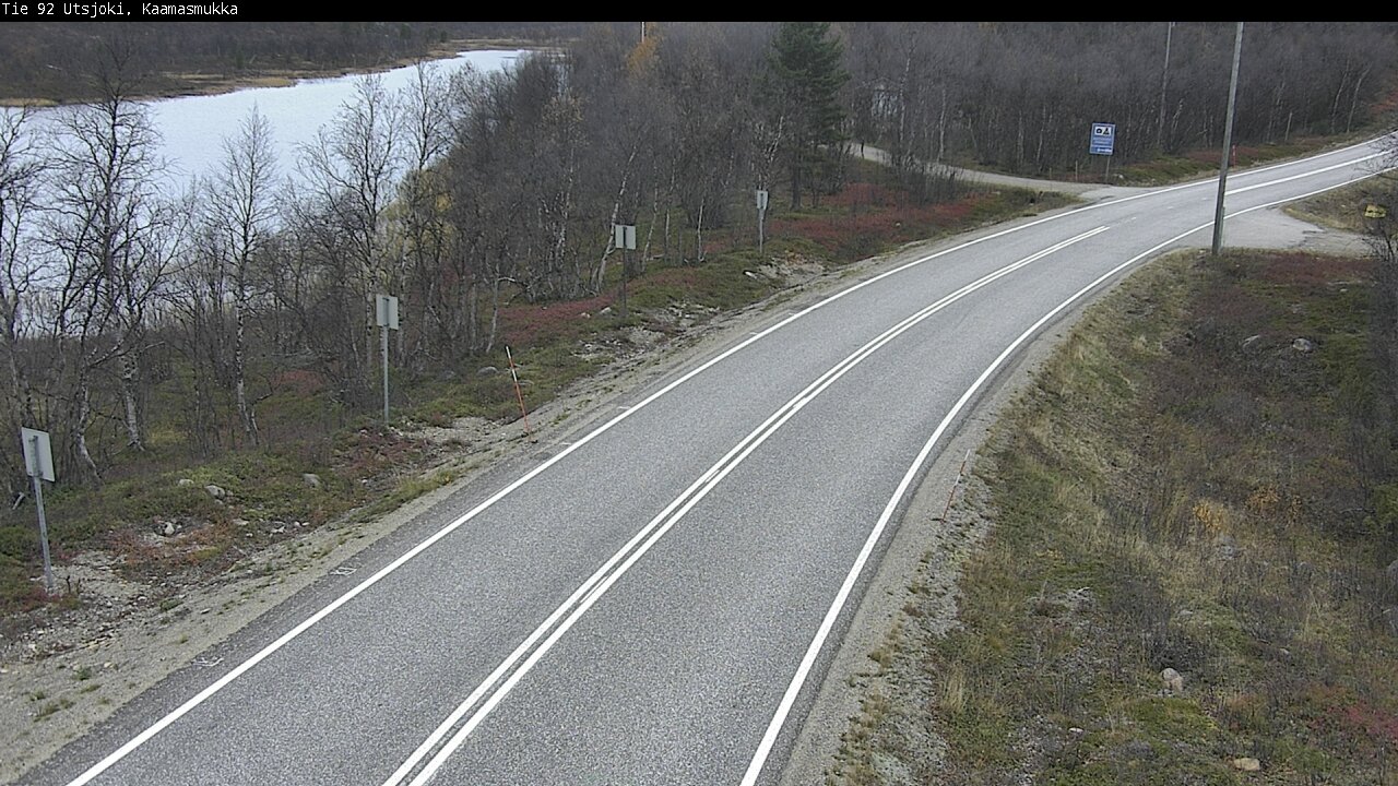 Kelikamerat Kuva Tie 92 Utsjoki, Kaamasmukka, Utsjoki, Lappi