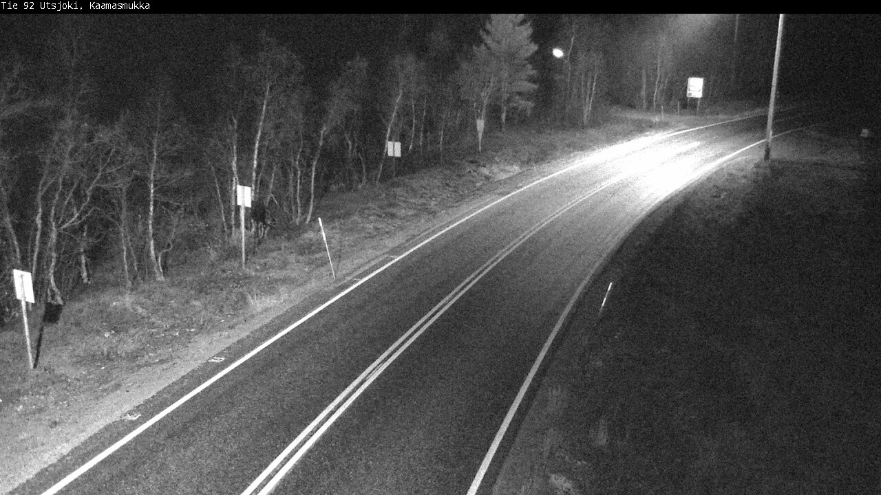 Kelikamerat Kuva Tie 92 Utsjoki, Kaamasmukka, Utsjoki, Lappi