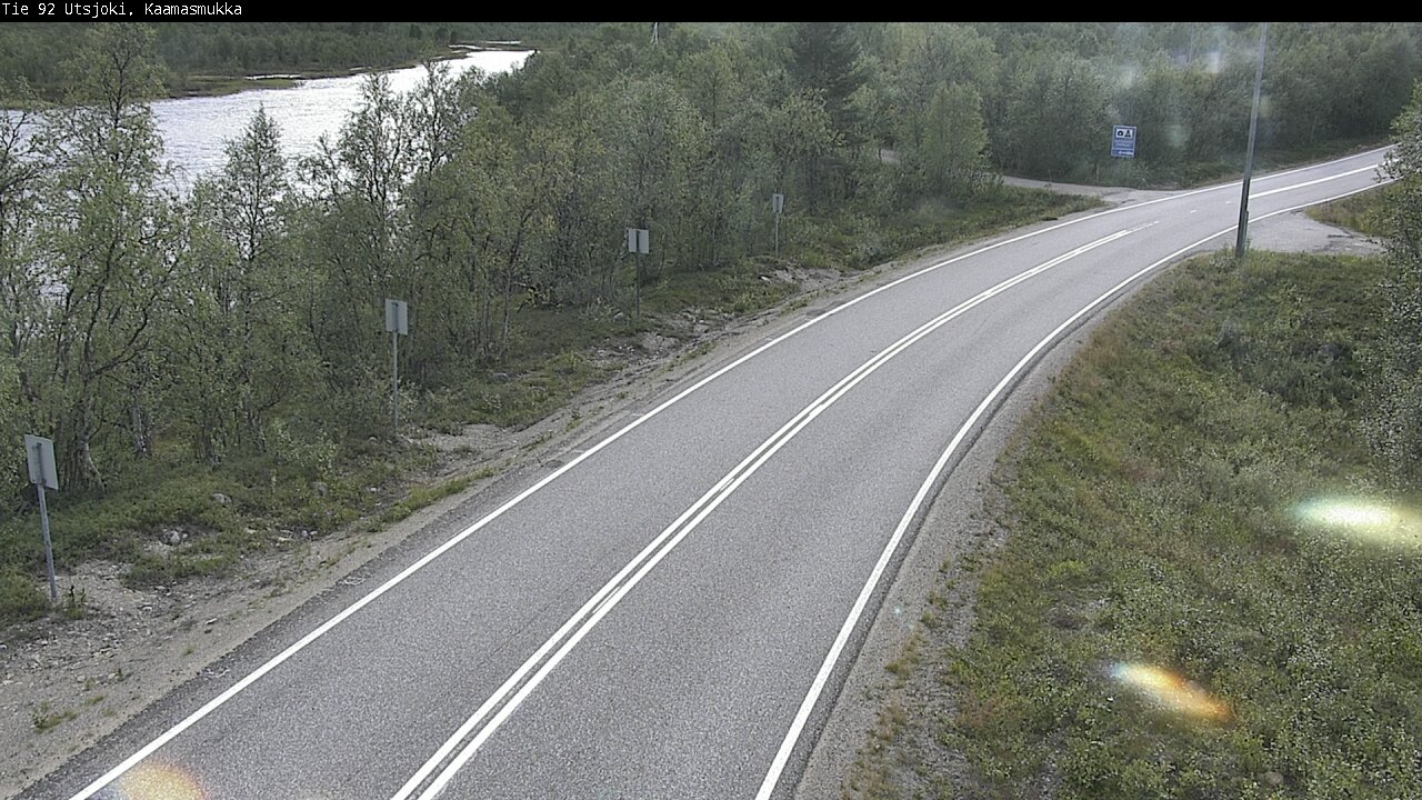 Kelikamerat Kuva Tie 92 Utsjoki, Kaamasmukka, Utsjoki, Lappi