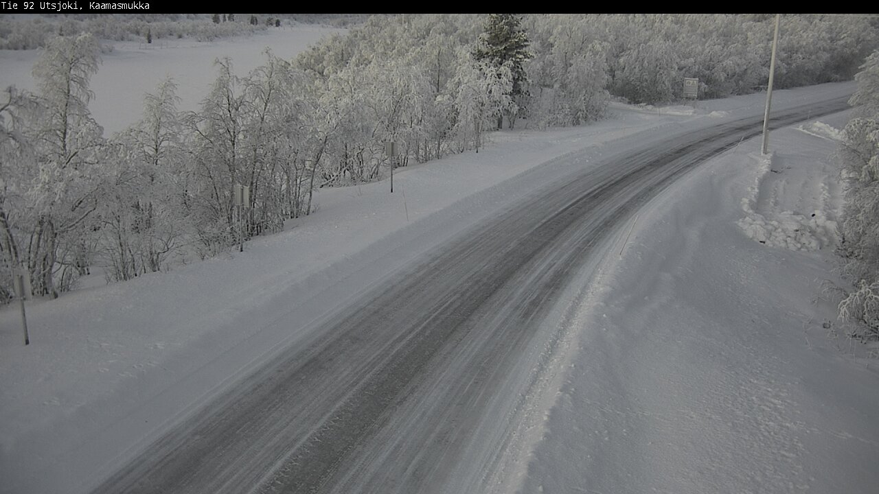 Kelikamerat Kuva Tie 92 Utsjoki, Kaamasmukka, Utsjoki, Lappi