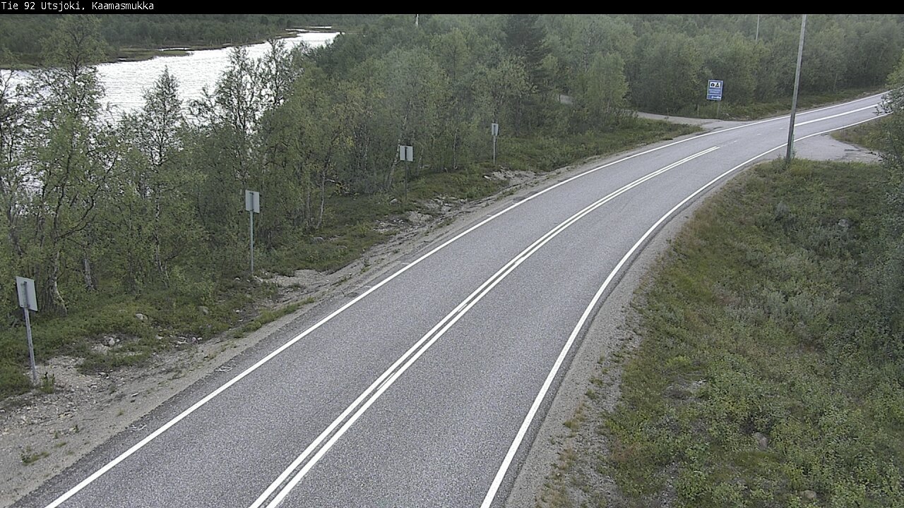Kelikamerat Kuva Tie 92 Utsjoki, Kaamasmukka, Utsjoki, Lappi