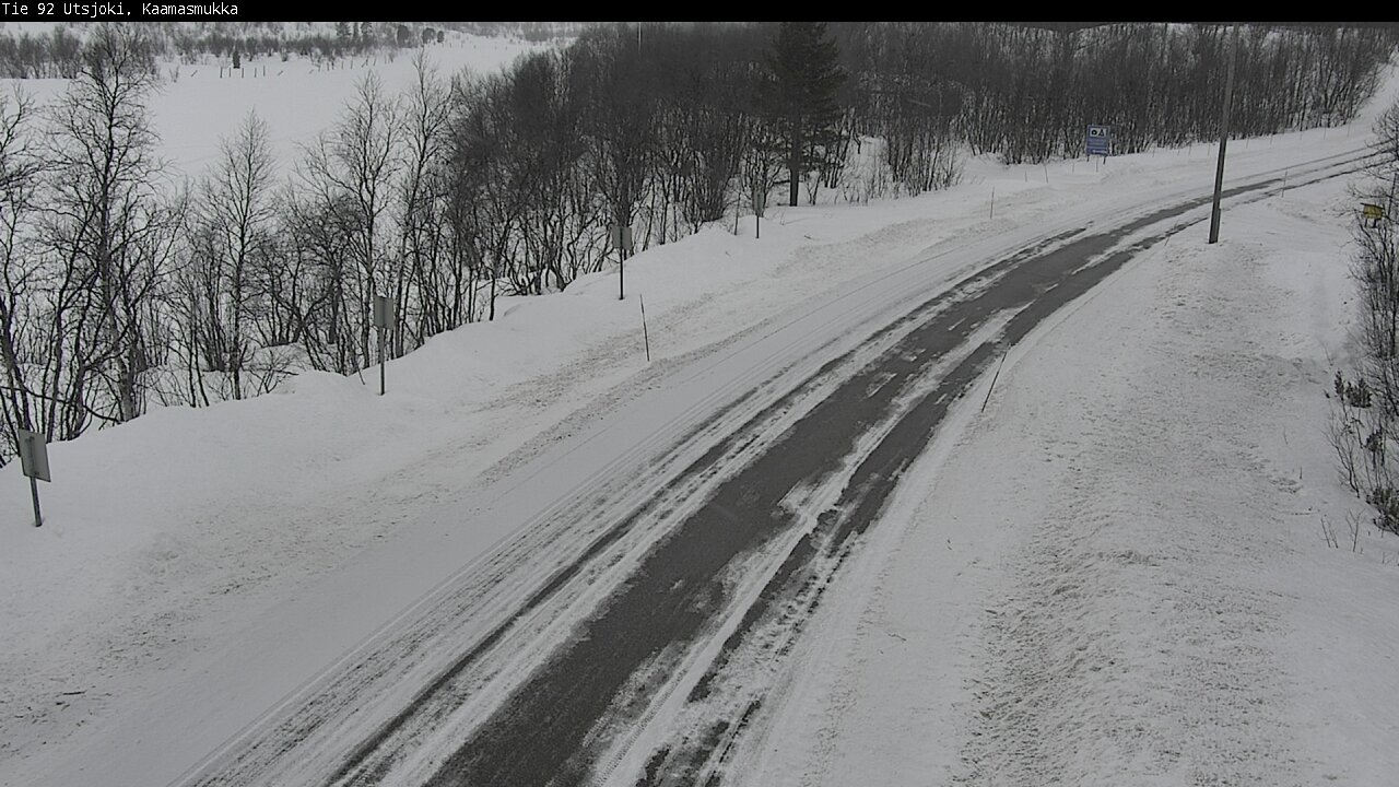 Weather Camera Image Road 92 Utsjoki, Kaamasmukka, Utsjoki, Lappi