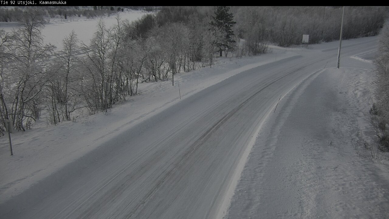 Weather Camera Image Road 92 Utsjoki, Kaamasmukka, Utsjoki, Lappi