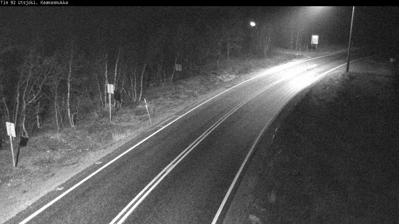 Kelikamerat Kuva Tie 92 Utsjoki, Kaamasmukka, Utsjoki, Lappi