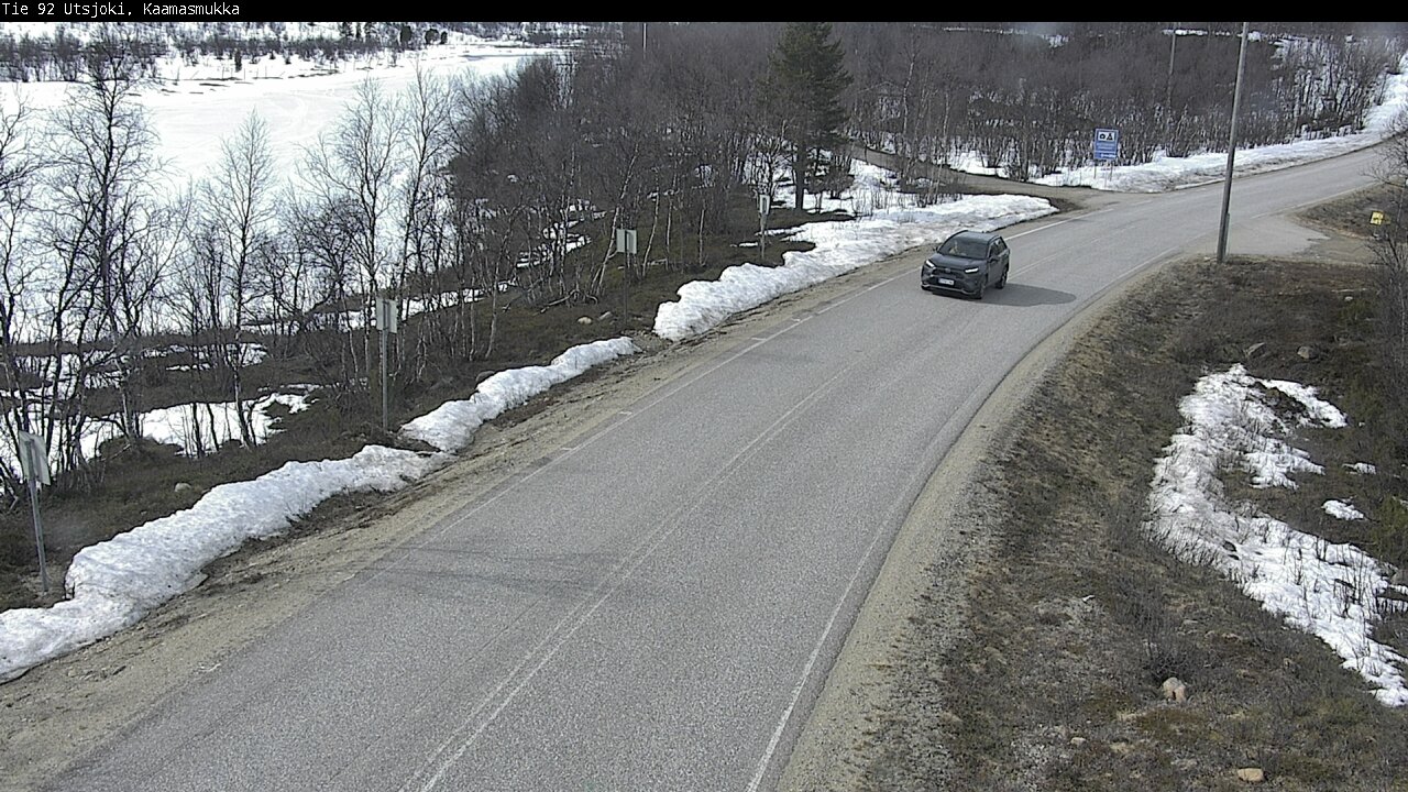 Weather Camera Image Väg 92 Utsjoki, Kaamasmukka, Utsjoki, Lappi