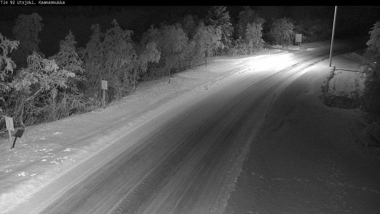 Kelikamerat Kuva Tie 92 Utsjoki, Kaamasmukka, Utsjoki, Lappi