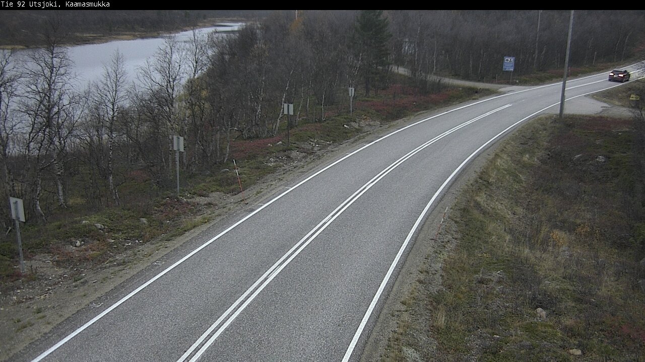 Kelikamerat Kuva Tie 92 Utsjoki, Kaamasmukka, Utsjoki, Lappi