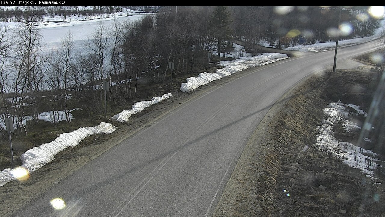 Weather Camera Image Väg 92 Utsjoki, Kaamasmukka, Utsjoki, Lappi
