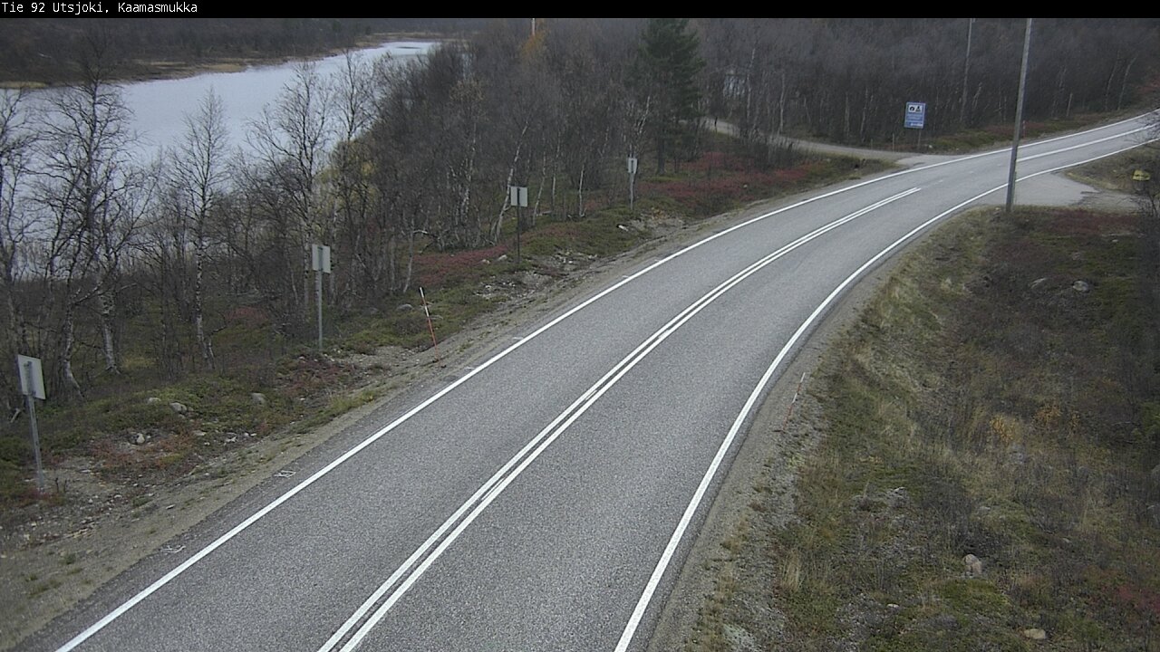 Kelikamerat Kuva Tie 92 Utsjoki, Kaamasmukka, Utsjoki, Lappi