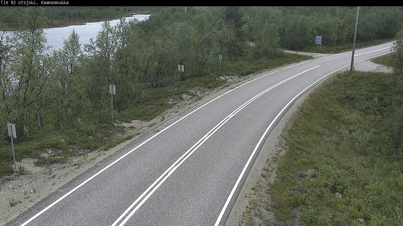 Kelikamerat Kuva Tie 92 Utsjoki, Kaamasmukka, Utsjoki, Lappi