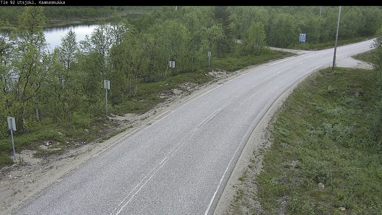 Kelikamerat Kuva Tie 92 Utsjoki, Kaamasmukka, Utsjoki, Lappi