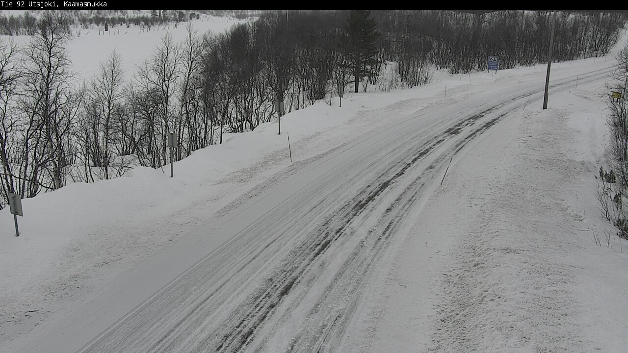 Weather Camera Image Road 92 Utsjoki, Kaamasmukka, Utsjoki, Lappi