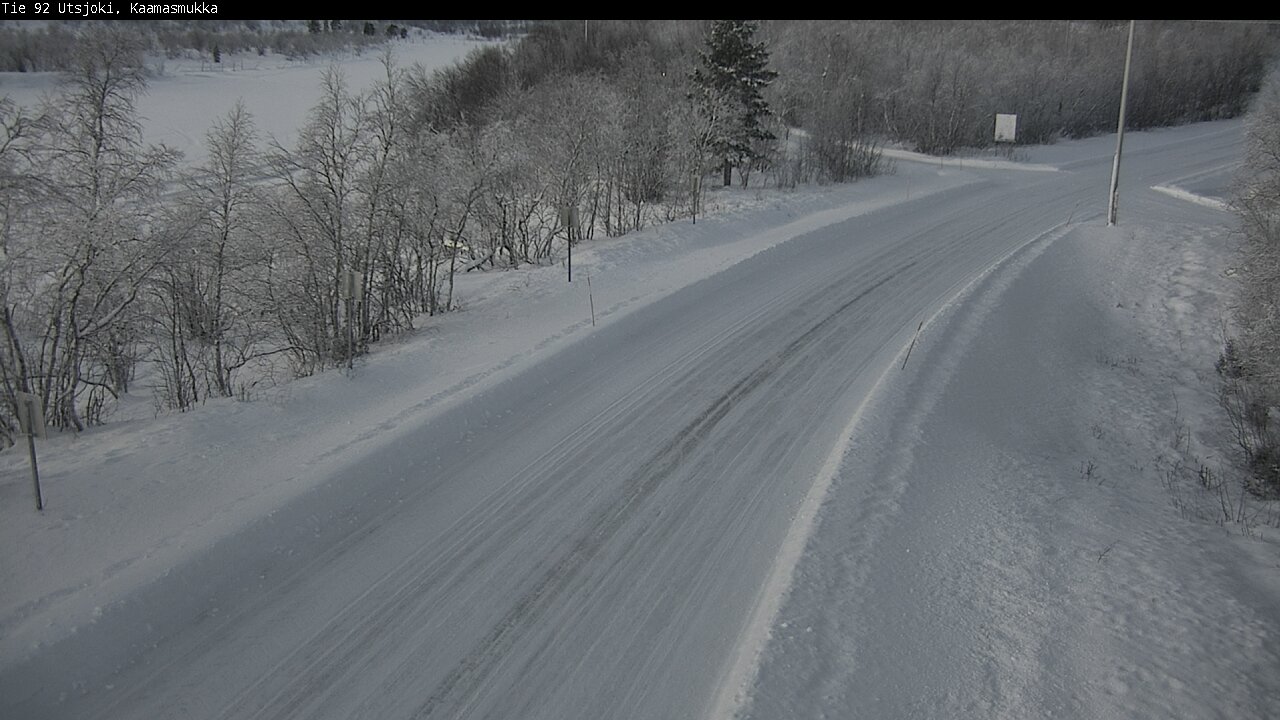 Weather Camera Image Road 92 Utsjoki, Kaamasmukka, Utsjoki, Lappi