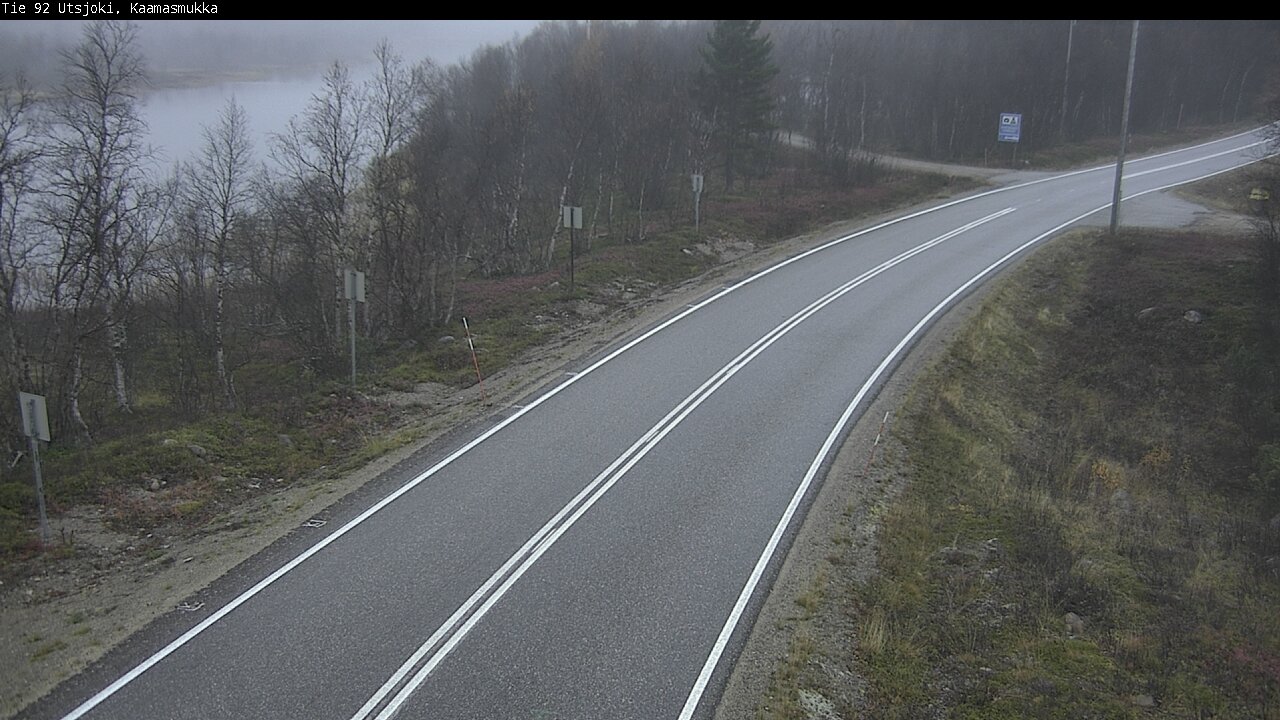 Kelikamerat Kuva Tie 92 Utsjoki, Kaamasmukka, Utsjoki, Lappi