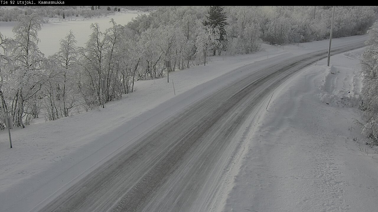 Kelikamerat Kuva Tie 92 Utsjoki, Kaamasmukka, Utsjoki, Lappi