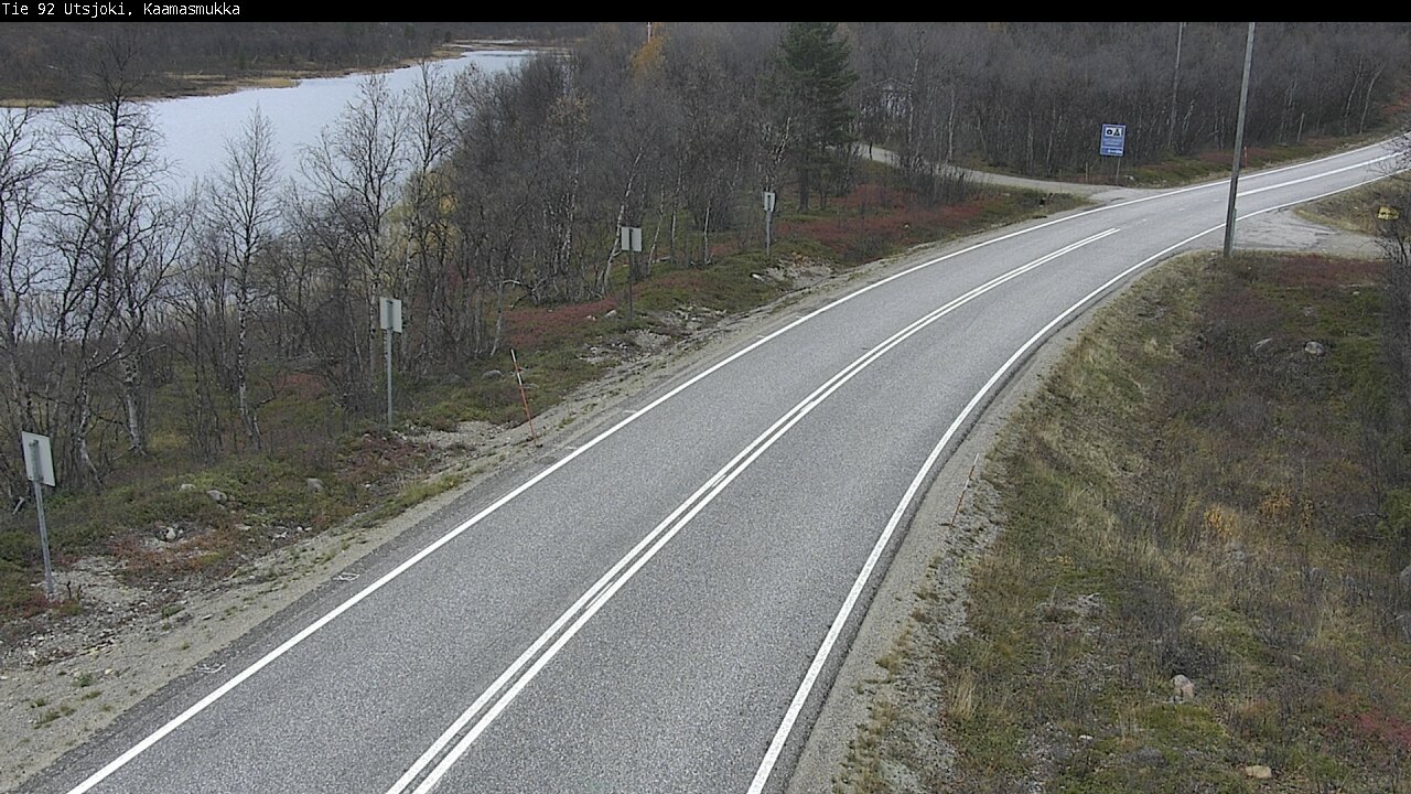 Kelikamerat Kuva Tie 92 Utsjoki, Kaamasmukka, Utsjoki, Lappi