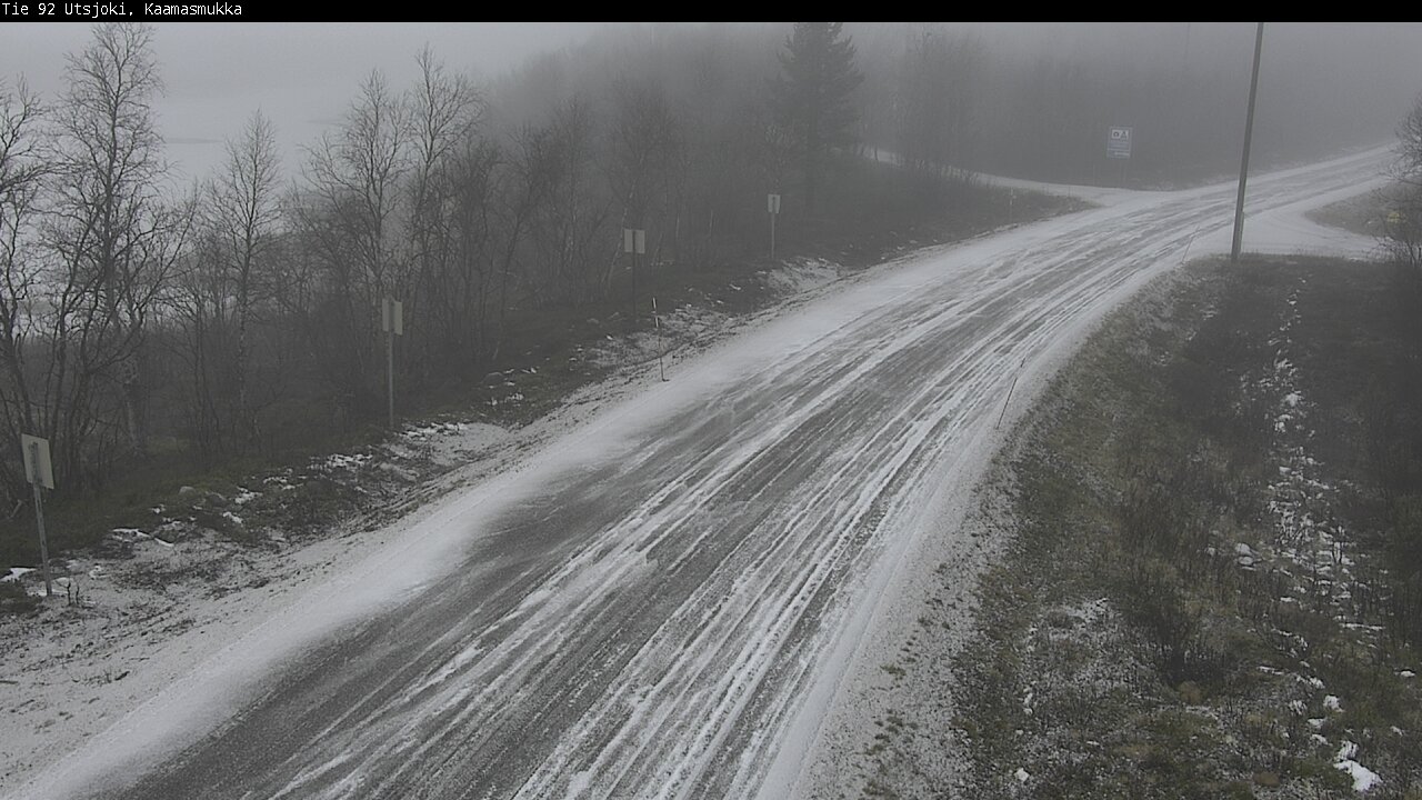 Kelikamerat Kuva Tie 92 Utsjoki, Kaamasmukka, Utsjoki, Lappi