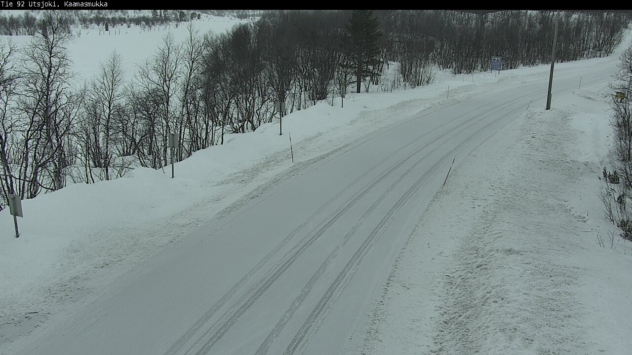 Kelikamerat Kuva Tie 92 Utsjoki, Kaamasmukka, Utsjoki, Lappi