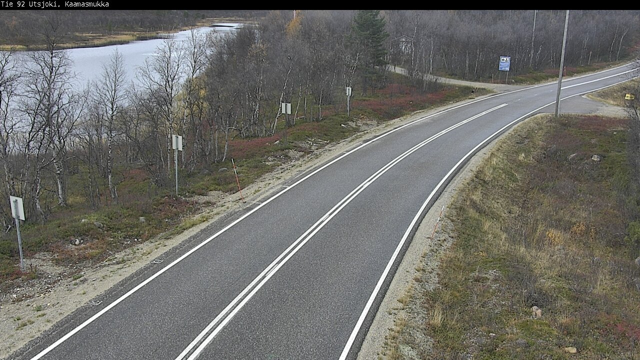 Kelikamerat Kuva Tie 92 Utsjoki, Kaamasmukka, Utsjoki, Lappi