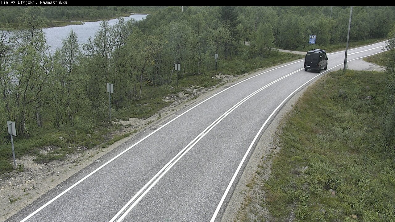 Kelikamerat Kuva Tie 92 Utsjoki, Kaamasmukka, Utsjoki, Lappi
