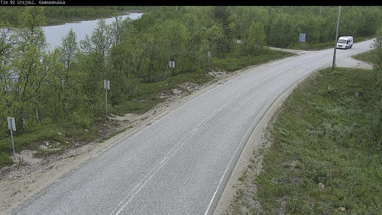 Kelikamerat Kuva Tie 92 Utsjoki, Kaamasmukka, Utsjoki, Lappi