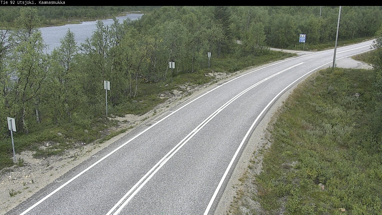 Weather Camera Image Road 92 Utsjoki, Kaamasmukka, Utsjoki, Lappi