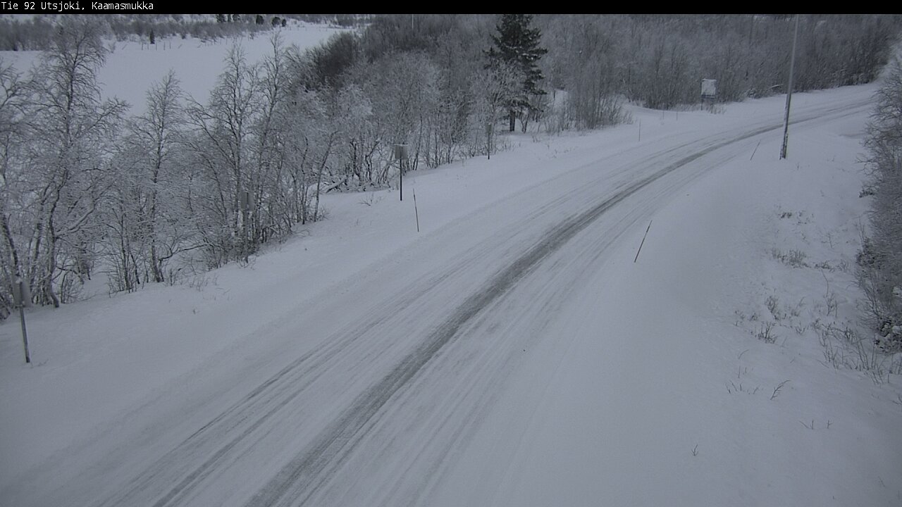 Kelikamerat Kuva Tie 92 Utsjoki, Kaamasmukka, Utsjoki, Lappi