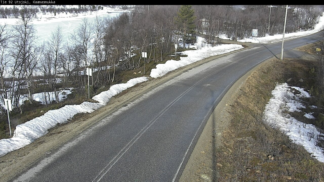 Weather Camera Image Väg 92 Utsjoki, Kaamasmukka, Utsjoki, Lappi
