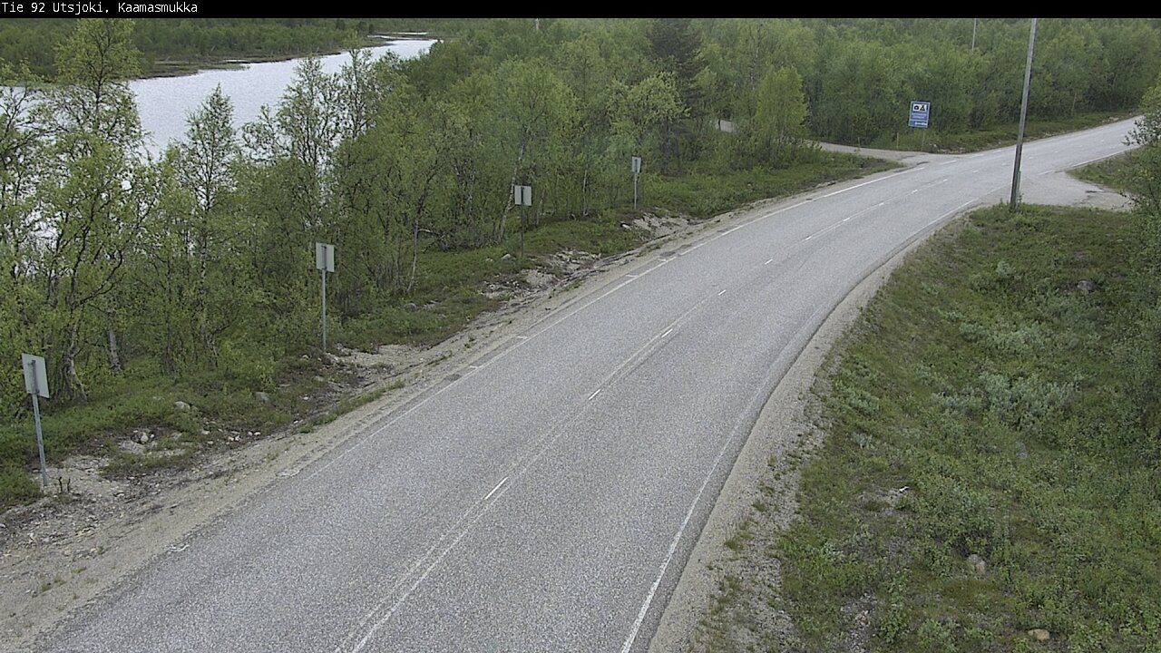Kelikamerat Kuva Tie 92 Utsjoki, Kaamasmukka, Utsjoki, Lappi