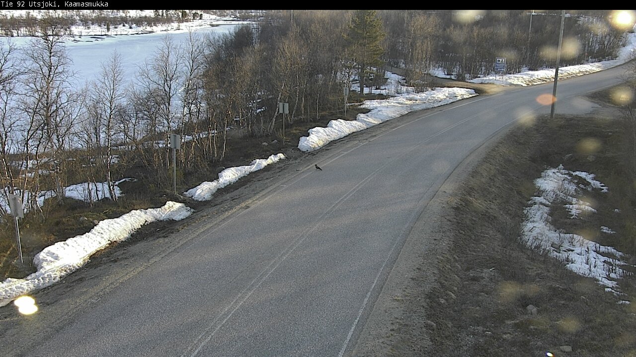Weather Camera Image Väg 92 Utsjoki, Kaamasmukka, Utsjoki, Lappi