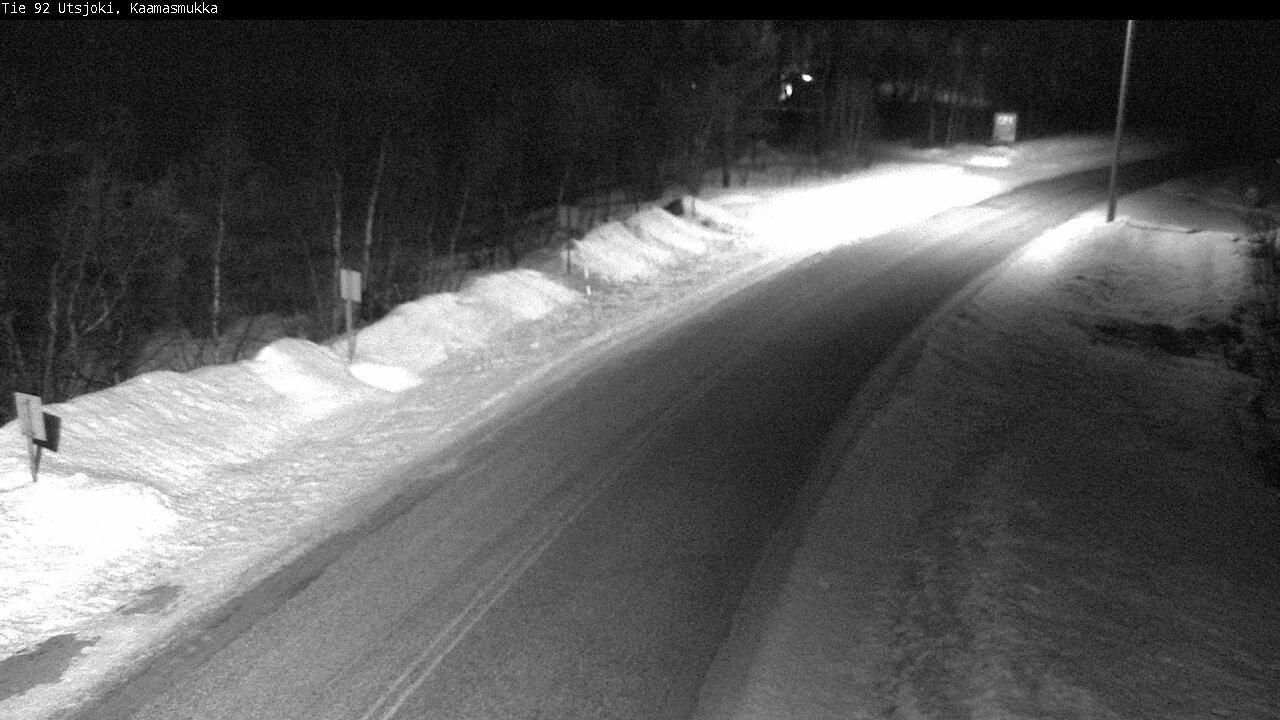 Kelikamerat Kuva Tie 92 Utsjoki, Kaamasmukka, Utsjoki, Lappi