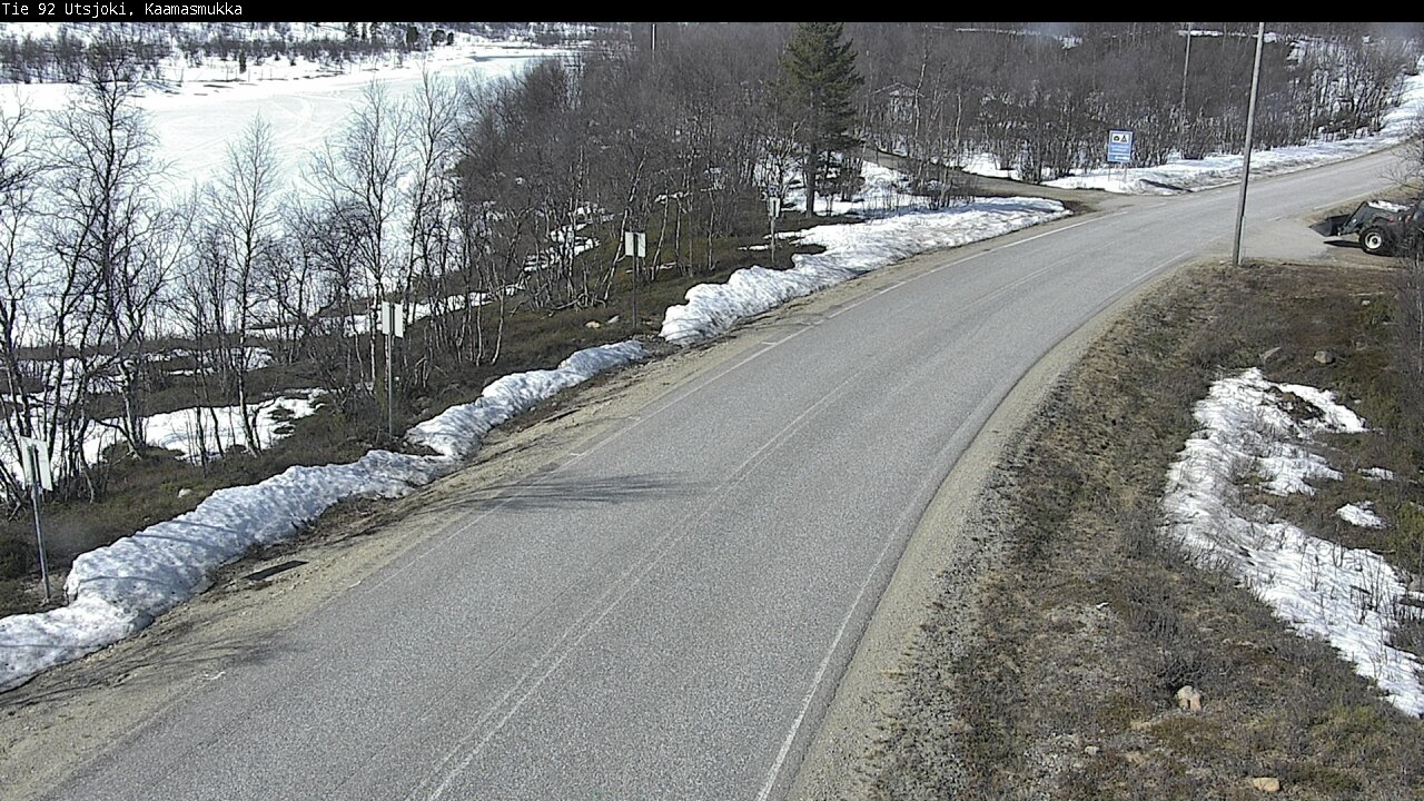Weather Camera Image Väg 92 Utsjoki, Kaamasmukka, Utsjoki, Lappi