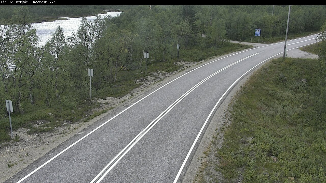 Kelikamerat Kuva Tie 92 Utsjoki, Kaamasmukka, Utsjoki, Lappi