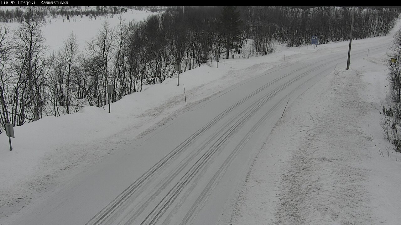 Kelikamerat Kuva Tie 92 Utsjoki, Kaamasmukka, Utsjoki, Lappi