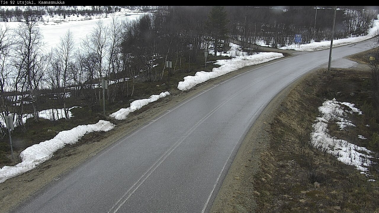 Kelikamerat Kuva Tie 92 Utsjoki, Kaamasmukka, Utsjoki, Lappi