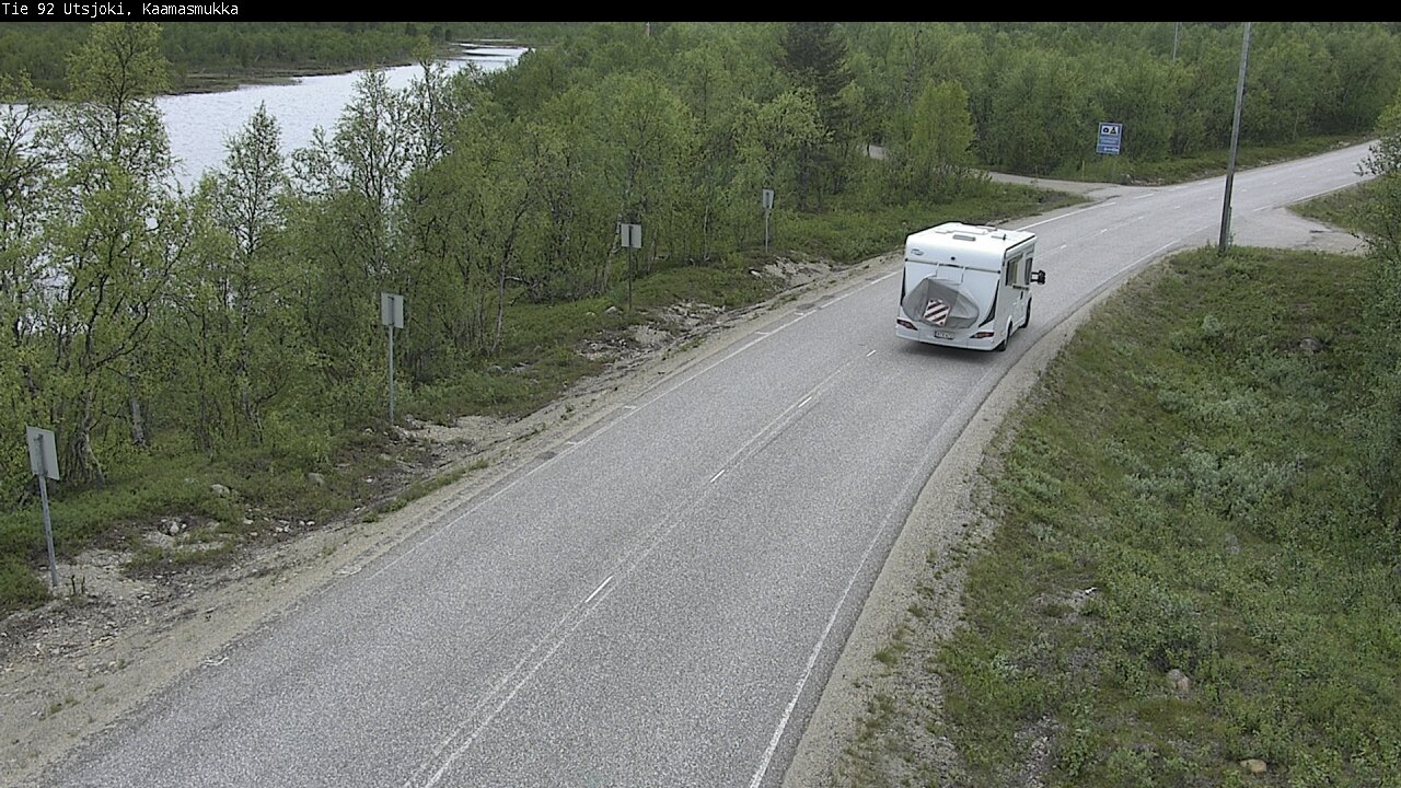 Kelikamerat Kuva Tie 92 Utsjoki, Kaamasmukka, Utsjoki, Lappi