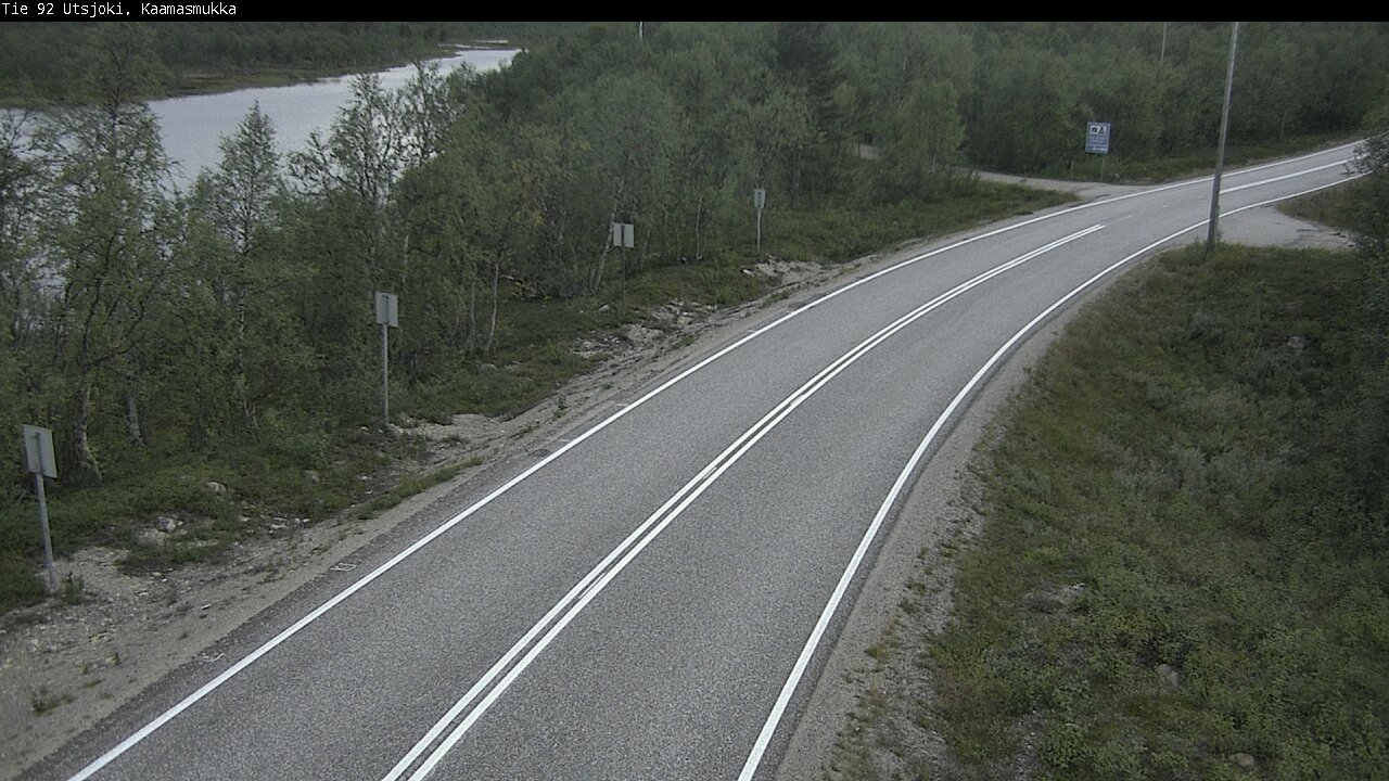 Kelikamerat Kuva Tie 92 Utsjoki, Kaamasmukka, Utsjoki, Lappi