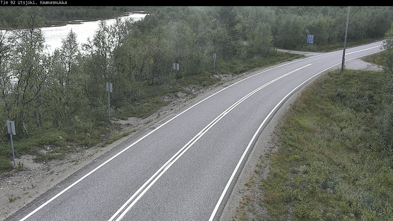 Kelikamerat Kuva Tie 92 Utsjoki, Kaamasmukka, Utsjoki, Lappi