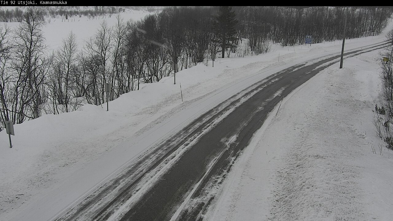 Weather Camera Image Road 92 Utsjoki, Kaamasmukka, Utsjoki, Lappi