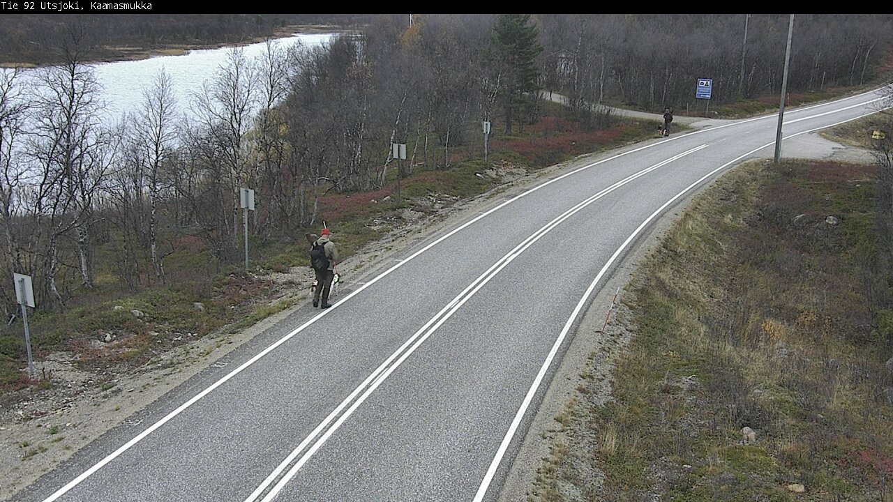 Kelikamerat Kuva Tie 92 Utsjoki, Kaamasmukka, Utsjoki, Lappi