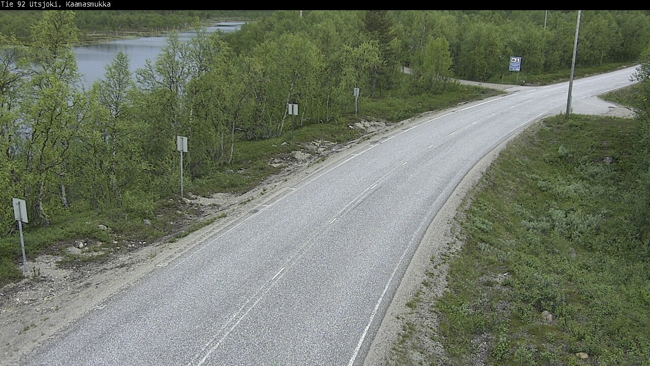 Kelikamerat Kuva Tie 92 Utsjoki, Kaamasmukka, Utsjoki, Lappi