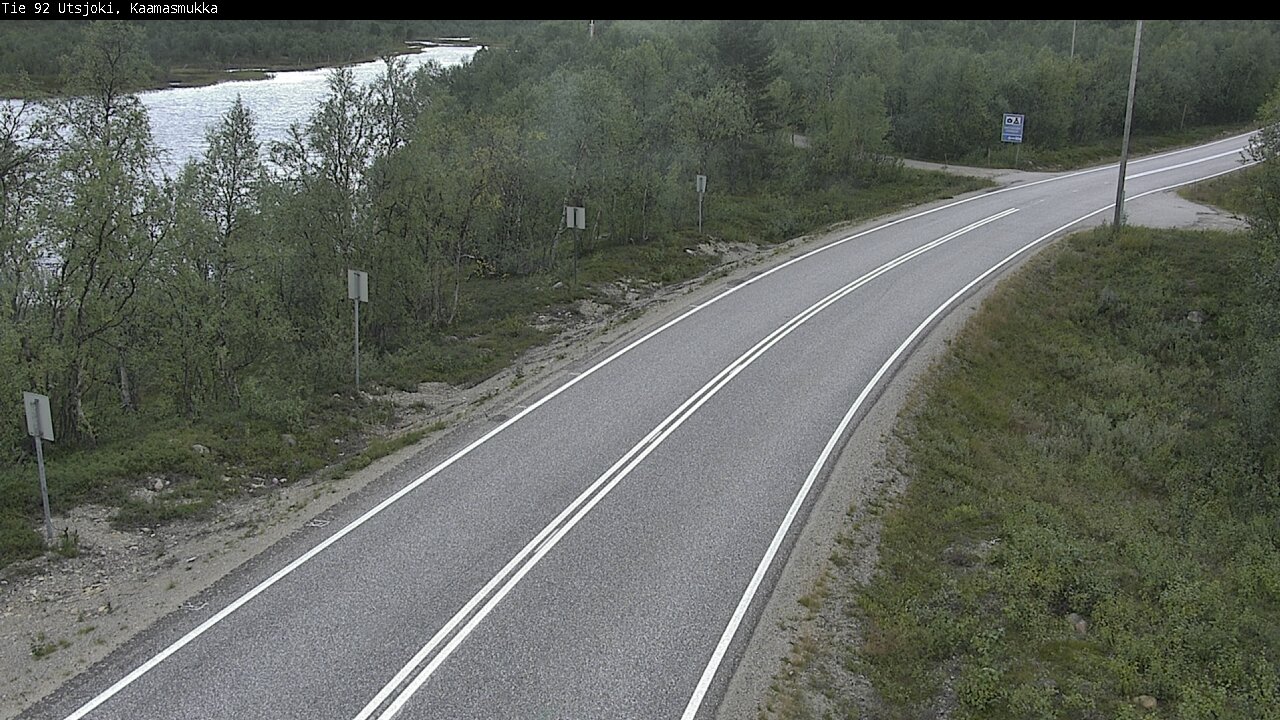 Weather Camera Image Road 92 Utsjoki, Kaamasmukka, Utsjoki, Lappi
